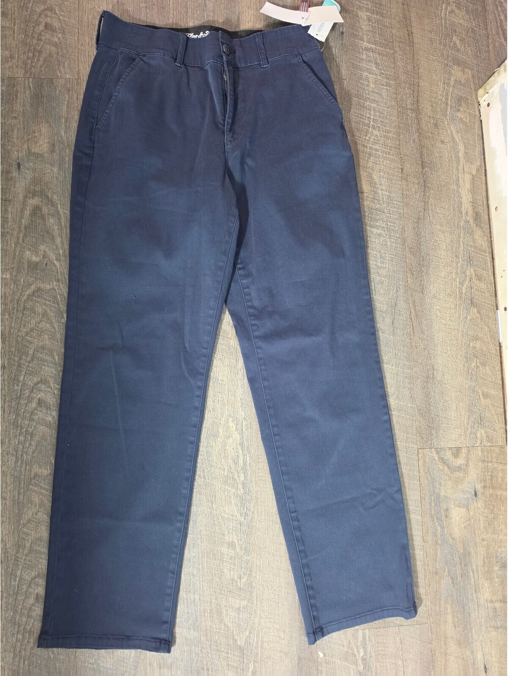Flag & Anthem Men's Navy Stretch Chino Pants Size 8/29 New